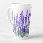 Lavender Field Mug カフェラテマグ (左アングル)