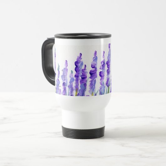 Lavender Field Mug トラベルマグ (正面左)