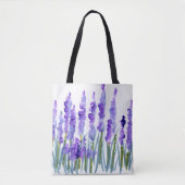 Lavender Field Tote Bag トートバッグ (正面)