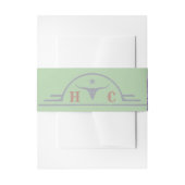 Lavender Fields Western Wedding  招待状ベリーバンド (正面例)