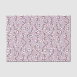Lavender Floral Tissue Paper – Elegant Gift Wrap 薄葉紙