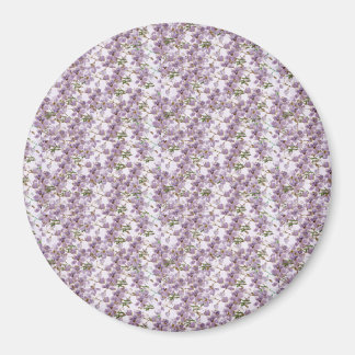 Lavender Floral Watercolor Magnet マグネット
