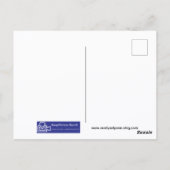 LAVENDER FLOWERS #1 ポストカード (裏面)