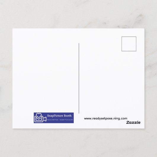 LAVENDER FLOWERS #1 ポストカード (裏面)