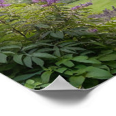 Lavender Garden at Sunrise – Peaceful Floral Lands ポスター (角)