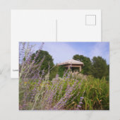 Lavender Garden Gazebo、Mark Edward Westerfield ポストカード (正面/裏面)