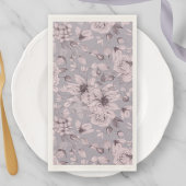 Lavender Grey Floral