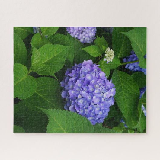 Lavender Hydrangea ジグソーパズル (横)