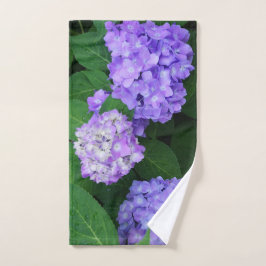 Lavender Hydrangea ハンドタオル