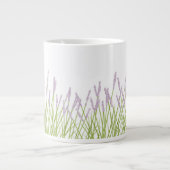 Lavender Jumbo Mug ジャンボコーヒーマグカップ (正面)