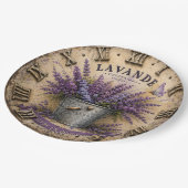 Lavender Kitchen French Country Gift ペーパープレート (アングル)