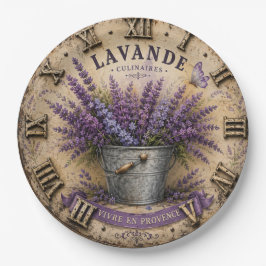 Lavender Kitchen French Country Gift ペーパープレート