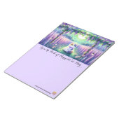 Lavender Kitten Notepad ノートパッド (アングル)