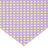 Lavender Lemon Polkadots テーブルクロス (アングル)