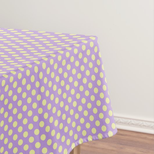 Lavender Lemon Polkadots テーブルクロス (インサイチュ)