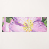 Lavender Lenten Rose BeYOUtiful Floral  Yoga Mat ヨガマット (正面(横))