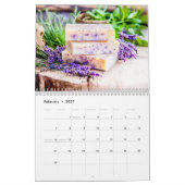 Lavender Life – 2026 Scent & Serenity Calendar カレンダー (2月 2027)
