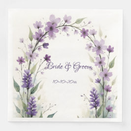 Lavender Lilac Floral Wedding