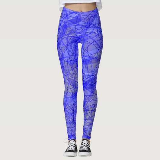 Lavender Lines Leggings レギンス (正面)