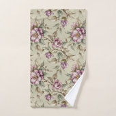 Lavender Long Stem Roses バスタオルセット (ハンドタオル)