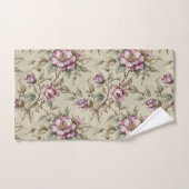 Lavender Long Stem Roses バスタオルセット (ハンドタオル)