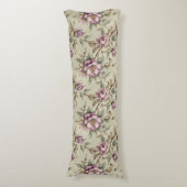 Lavender Long Stem Roses ボディピロー (正面縦)