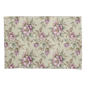 Lavender Long Stem Roses 枕カバー (正面)