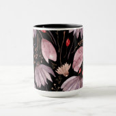 Lavender Lotus Flowers Mug マグカップ (中央)