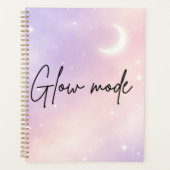 Lavender mist and blush aura AI art  プランナー手帳 (正面)