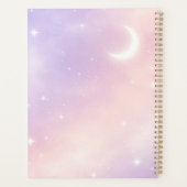 Lavender mist and blush aura AI art  プランナー手帳 (裏面)