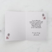 Lavender Mist Artistic Rose Happy Mother's Day  カード (内部)