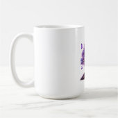 Lavender Moon Tree Classic Mug コーヒーマグカップ (左)