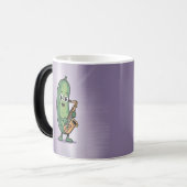  Lavender Morphing Mug Musical Cucumber モーフィングマグカップ (正面左)