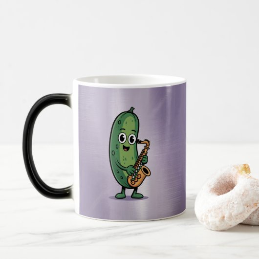  Lavender Morphing Mug Musical Cucumber モーフィングマグカップ (ドーナツ)