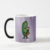  Lavender Morphing Mug Musical Cucumber モーフィングマグカップ (左)