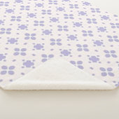 Lavender Petal Cozy シェルパブランケット (3/4)