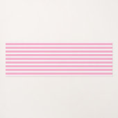 Lavender pink Vertical Stripped Yoga Mat ヨガマット (裏面(横))