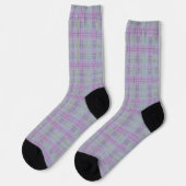 Lavender Plaid Harmony  ソックス (左)