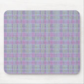 Lavender Plaid Harmony  マウスパッド (正面)