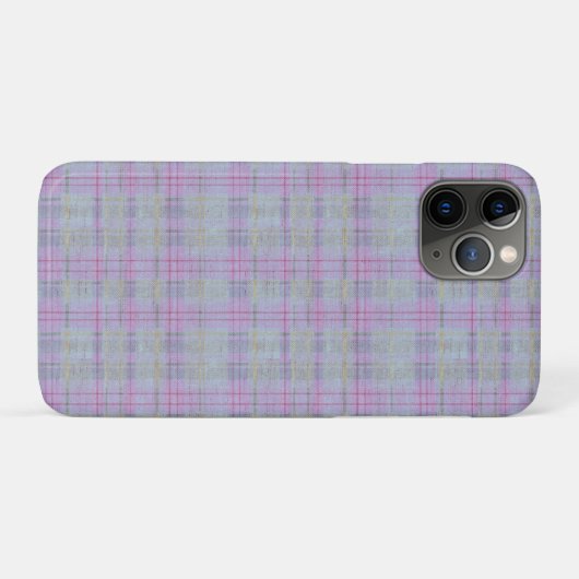 Lavender Plaid Harmony  Case-Mate iPhoneケース (裏面(横))