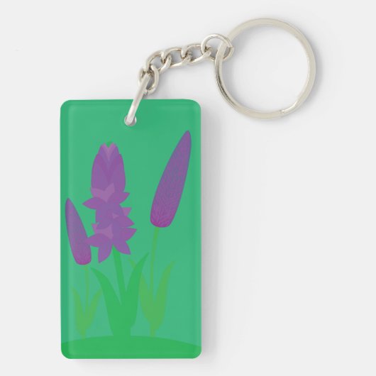 Lavender Plants キーホルダー (裏面)