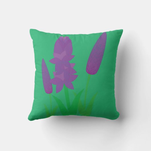 Lavender Plants クッション (裏面)