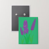 Lavender Plants 缶バッジ (正面/裏面)