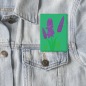 Lavender Plants 缶バッジ (インサイチュ)