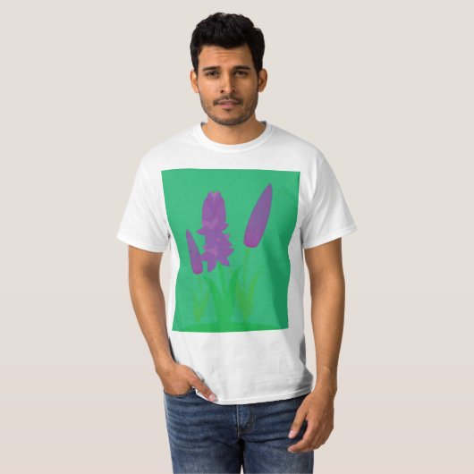 Lavender Plants Tシャツ (正面フル)