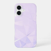Lavender Polygon Geometric iPhone 16ケース (裏面)
