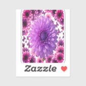 Lavender Power Vinyl Sticker – Calming Purple シール (シート)
