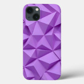 Lavender Purple iPhone Case Geometric and Chic Case-Mate iPhoneケース (裏面)