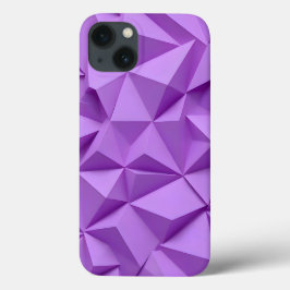 Lavender Purple iPhone Case Geometric and Chic iPhone 13ケース