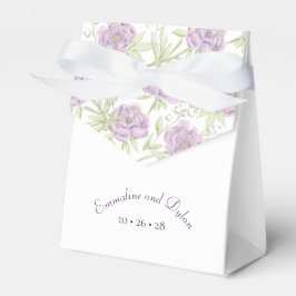 Lavender Purple Rose Wedding フェイバーボックス
